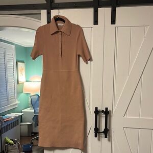 Elegant Tan Dress